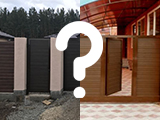 Какая калитка лучше — отдельная или встроенная в ворота?